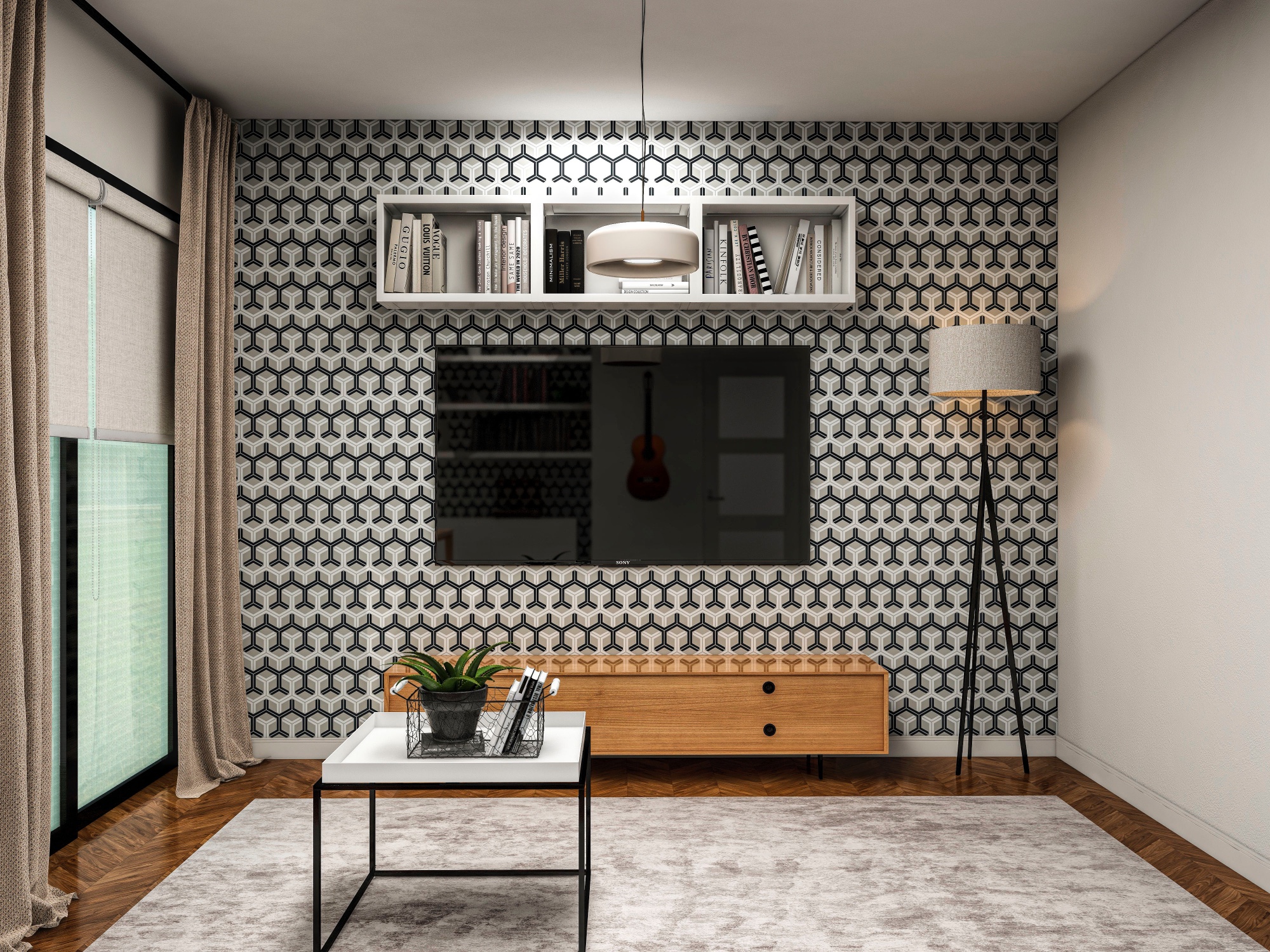 Diseño de interiores para espacio comercial